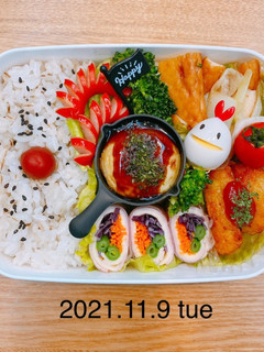 男子高校生お弁当★099-レシピのメイン写真