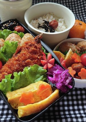 ❜21/11/9 アジフライ弁当-レシピのメイン写真