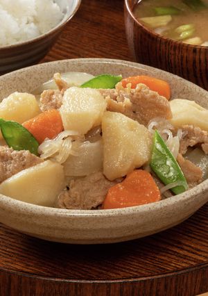 ベジスライスの肉じゃが-レシピのメイン写真