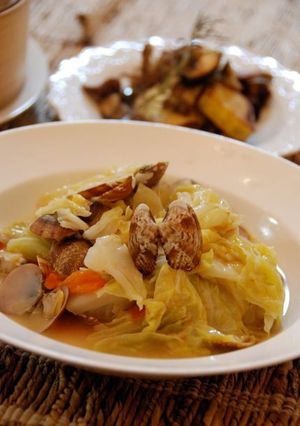 キャベツとあさりのスープ煮-レシピのメイン写真