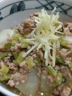 かぶのそぼろ煮-レシピのメイン写真