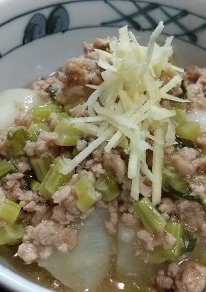 かぶのそぼろ煮-レシピのメイン写真