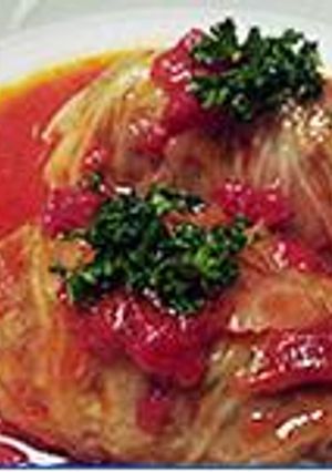 バジルで簡単♪イタリアンロールキャベツ-レシピのメイン写真