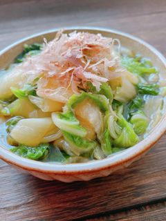 白だしで簡単!シャキっと白菜のおひたし-レシピのメイン写真