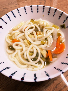 なにも思いつかない時の 白だし うどん-レシピのメイン写真