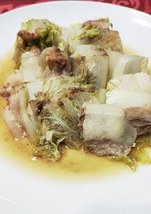 白菜と豚バラのミルフィーユ煮-レシピのメイン写真