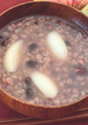 食物繊維たっぷり、雑穀ぜんざい-レシピのメイン写真
