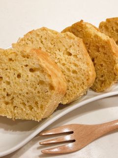 離乳食後期おやつ♡ふわふわバナナケーキ-レシピのメイン写真