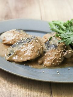 ごま担々麺スープで簡単!魚のごま味噌煮-レシピのメイン写真