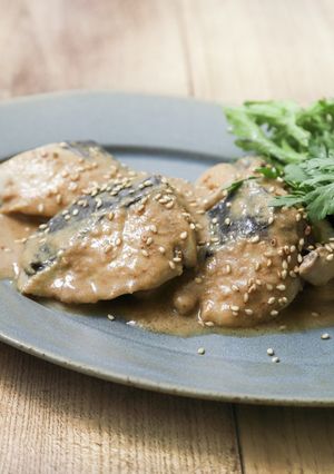 ごま担々麺スープで簡単！魚のごま味噌煮-レシピのメイン写真