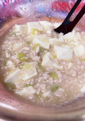 まな板いらず!ヘルシー白麻婆豆腐-レシピのメイン写真