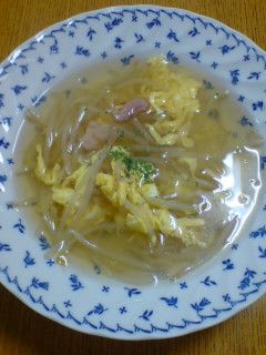 簡単おいしい♪ もやしスープ-レシピのメイン写真