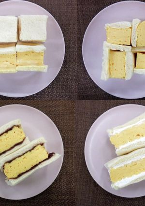 厚焼き玉子サンド-レシピのメイン写真
