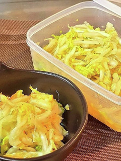 痩せる人気副菜!やみつき白菜すだち漬け-レシピのメイン写真