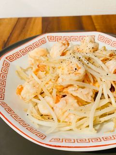 エビともやしのガーリックバター炒め-レシピのメイン写真