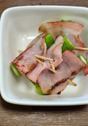 アスパラベーコン-レシピのメイン写真