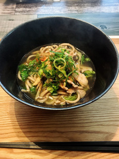 ごぼうと豚バラのちょい辛蕎麦-レシピのメイン写真