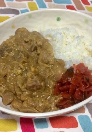 超簡単☆ほんのり甘〜い栗カレー♪♪♪-レシピのメイン写真
