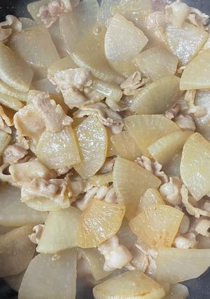 簡単！味しみしみ豚バラ大根(みそ味)-レシピのメイン写真