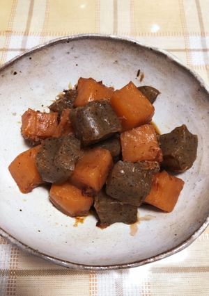 甘くない、こんにゃくの炊いたん-レシピのメイン写真