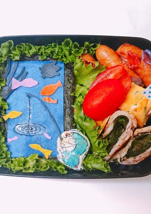 ドラえもん ひみつ道具 キャラ弁-レシピのメイン写真