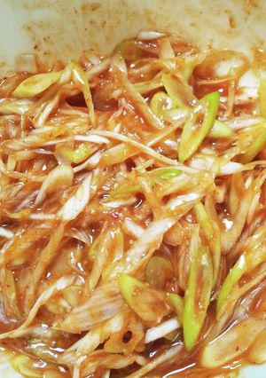 ビビンバに葱キムチも-レシピのメイン写真