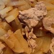 豚肉と大根炒め煮