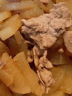 豚肉と大根炒め煮-レシピのメイン写真
