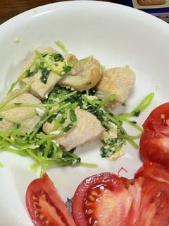 鶏肉と豆苗のナンプラー炒め-レシピのメイン写真