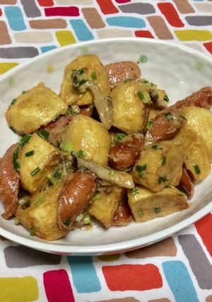 超簡単☆変わり味噌バターポテト炒め♪♪♪-レシピのメイン写真