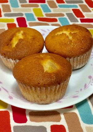 超簡単☆甘〜いコンポート梨マフィン♪♪♪-レシピのメイン写真