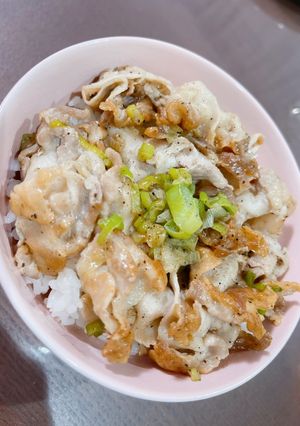 ネギ塩豚丼（セブン風）-レシピのメイン写真