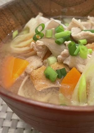 隠し味で深みのある味♡我が家の豚汁-レシピのメイン写真