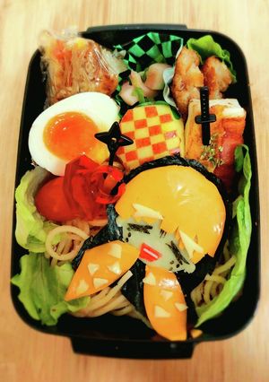 簡単キャラ弁！鬼滅の刃『我妻善逸』お弁当-レシピのメイン写真