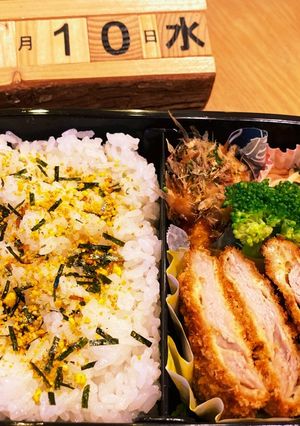 2021.11/10 中学生男子お弁当-レシピのメイン写真