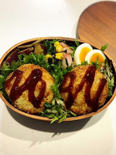 のっけ弁当2021.11.10 コロッケ-レシピのメイン写真
