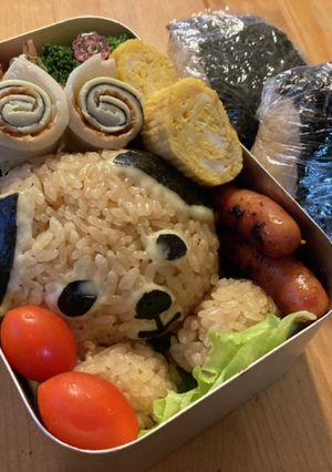 高校生男子弁当　102-レシピのメイン写真