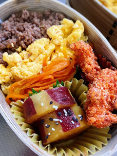 レンチンそぼろ弁当-レシピのメイン写真