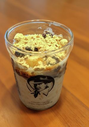 オーバーナイトオーツきなこ黒蜜-レシピのメイン写真