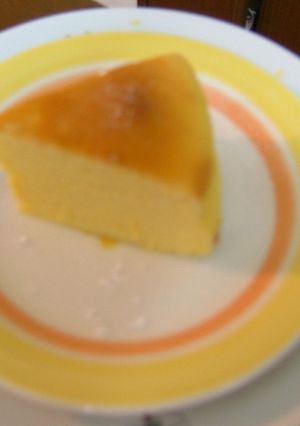 しっとりしゅわふわスフレチーズケーキ-レシピのメイン写真
