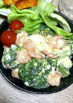 海老ブロサラダ-レシピのメイン写真