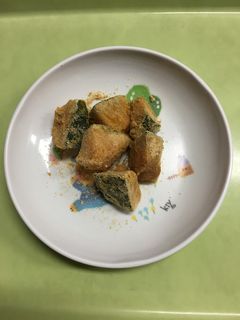 【保育園給食】きな粉かぼちゃ-レシピのメイン写真