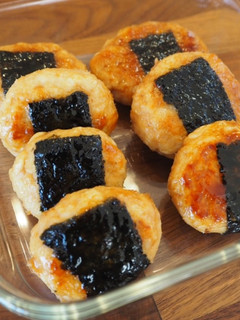 食材2つで磯辺つくね♪お弁当にも♪-レシピのメイン写真