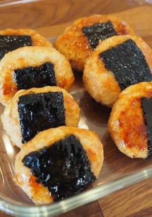 食材2つで磯辺つくね♪お弁当にも♪-レシピのメイン写真