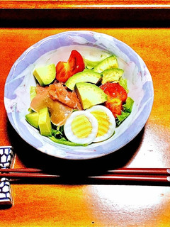 簡単美味しい生ハムサラダ ^_^-レシピのメイン写真