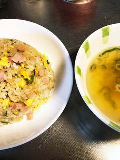 超楽々 上湯炒飯withスープ作ります-レシピのメイン写真