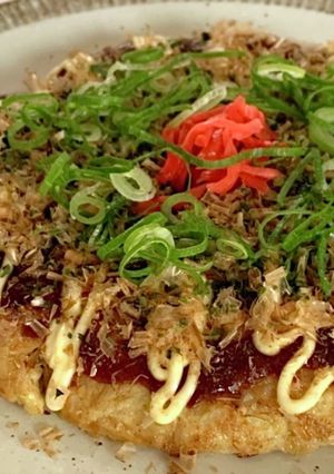 オートミールのふわふわお好み焼き-レシピのメイン写真