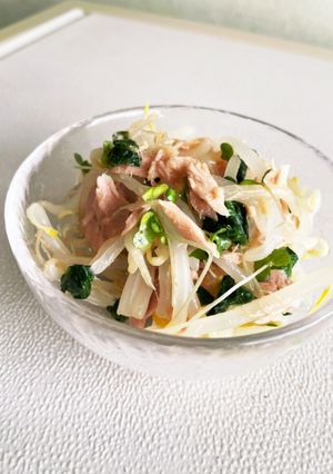 ごま油香る　　　　　　もやしのサラダ-レシピのメイン写真