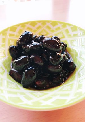 シワシワにならないふっくら黒豆煮-レシピのメイン写真