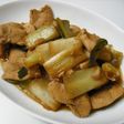 ノンオイル☆鶏ムネ肉とねぎの甘辛煮